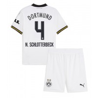 Borussia Dortmund Nico Schlotterbeck #4 Replika babykläder Tredjeställ Barn 2024-25 Kortärmad (+ korta byxor)